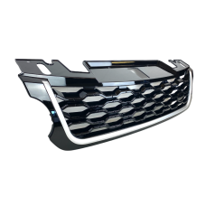 Range Rover Sport L494 NEW Style Upgrade Honeycomb Gloss Black With Silver Trim Front Grille